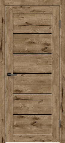 VellDoris Межкомнатная дверь Linea 1 черное, арт. 28538