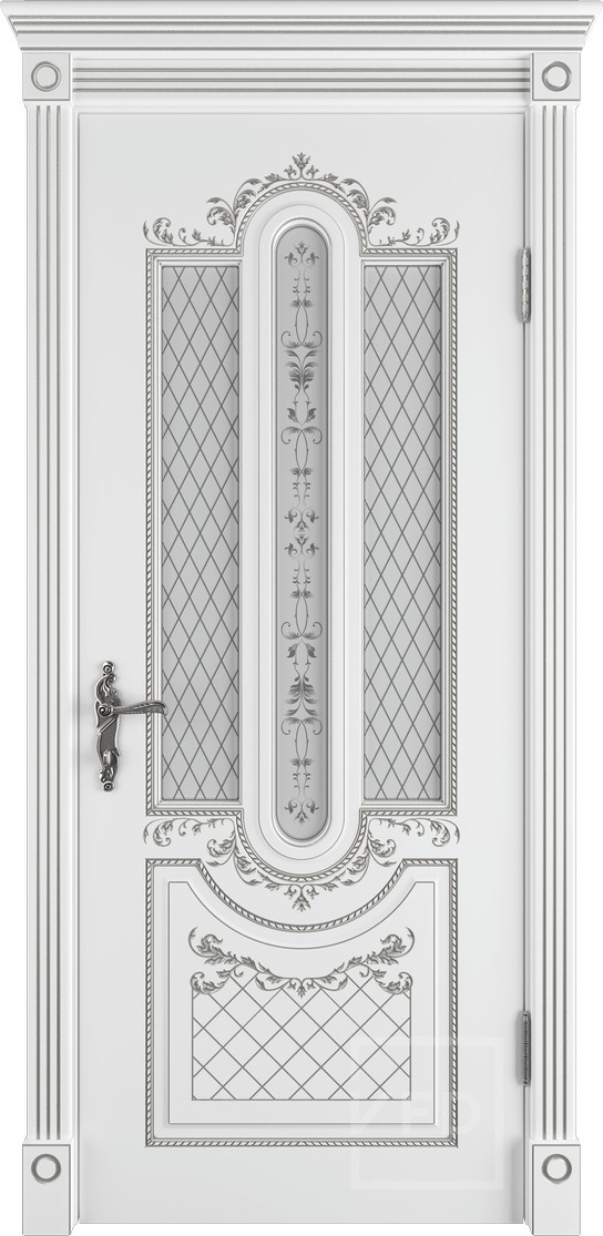 ВФД Межкомнатная дверь Alexandria 3D AC патина, арт. 14092 - фото №1