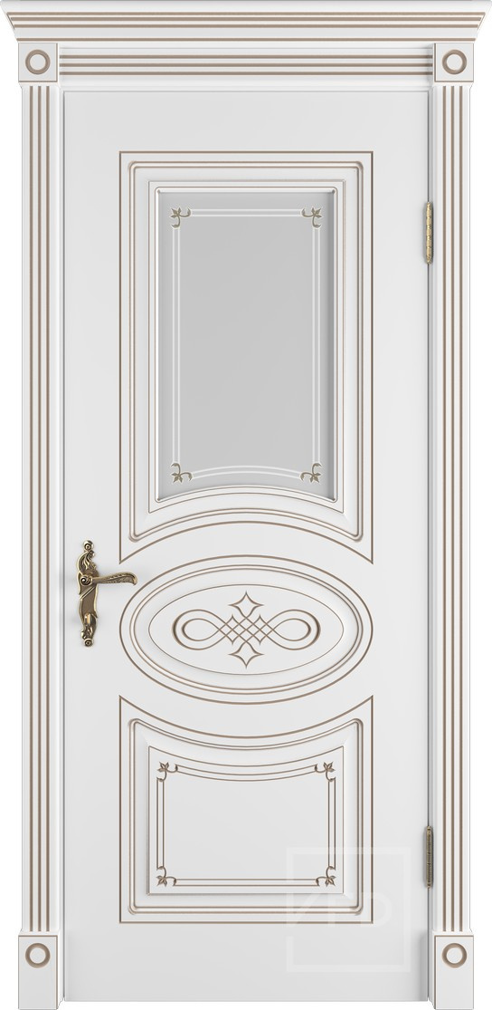 ВФД Межкомнатная дверь Bianca 3D AC патина, арт. 27590 - фото №1
