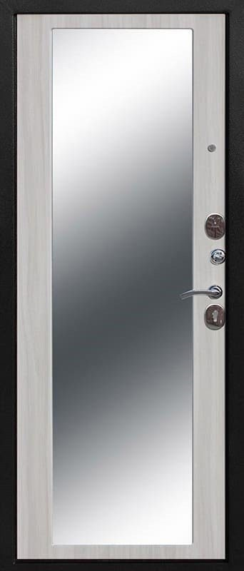 Феррони Входная дверь Гарда Серебро зеркало, арт. 0003813 - фото №1